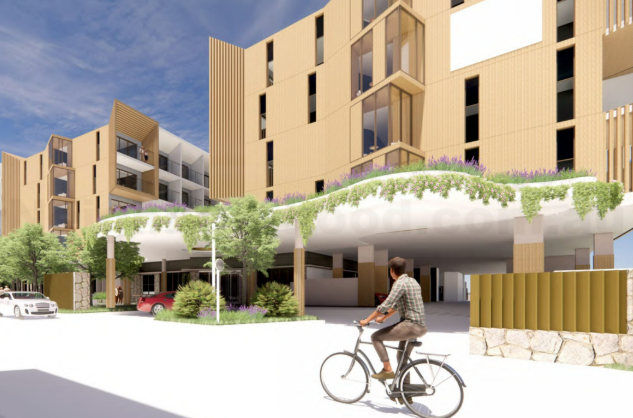 Opal Aged Care arrival and porte-cochère